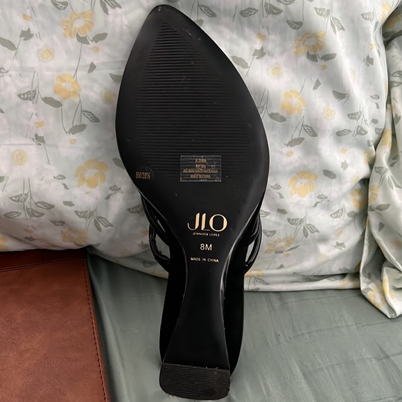 JLO SANDEL. Black. See through heel - Picture 2 of 2